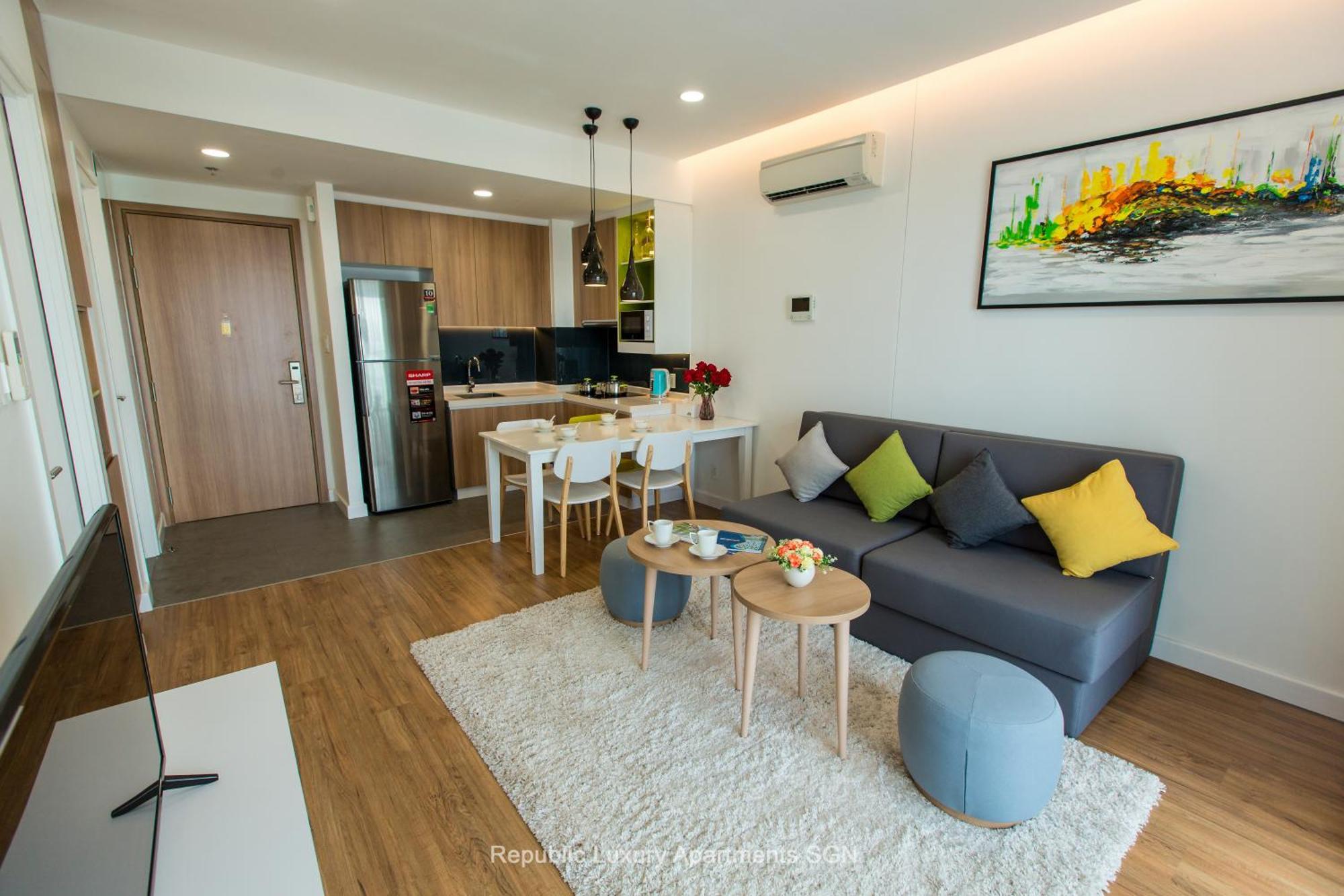 Republic Apartments Saigon Airport Cidade de Ho Chi Minh Exterior foto